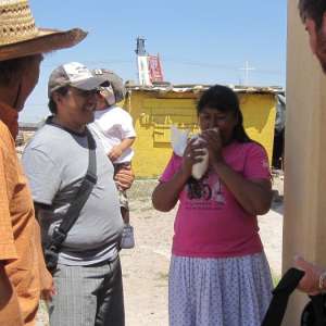 Travail sur le terrain avec Cosmo Factory (état de Chihuahua, Mexique)